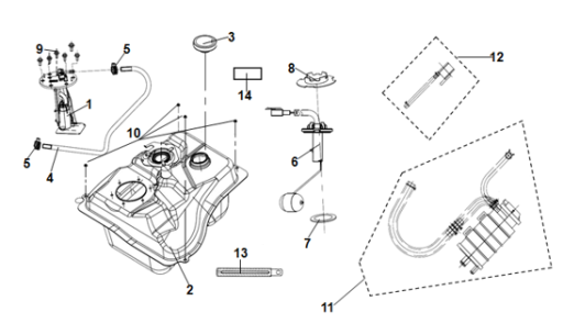 F11 YAKIT DEPOSU & POMPASI 