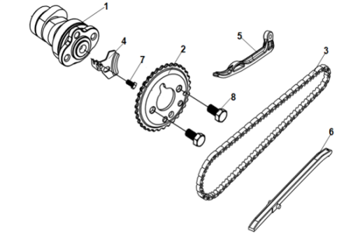 E03 EKSANTRIK KAM MILI