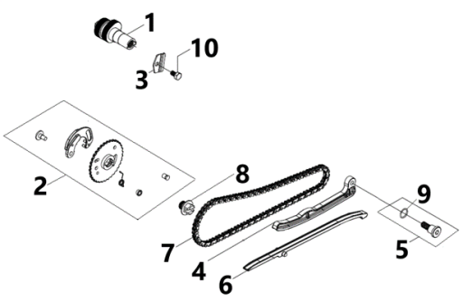 E06 EKSANTRIK KAM MILI