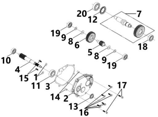 E16 SANZIMAN KAPAGI &DRIVE MILI(SAFT)