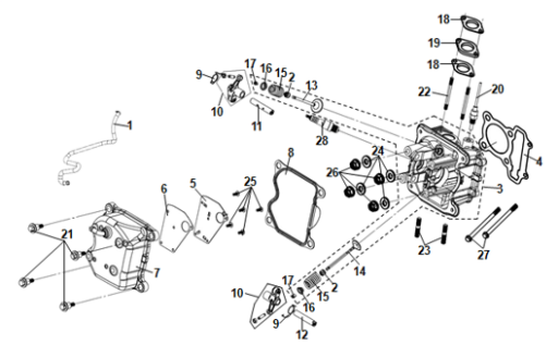E02 SILINDIR KAPAK UST KAFA