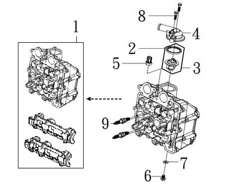 E02 SILINDIR KAPAK UST KAFA