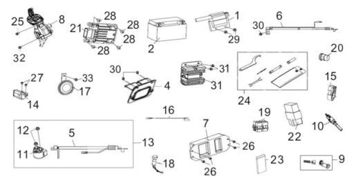F37 ELEKTRIK SISTEM PARCALARI
