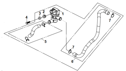 E19 A I S V HAVA KAPATMA VALFI UNIT