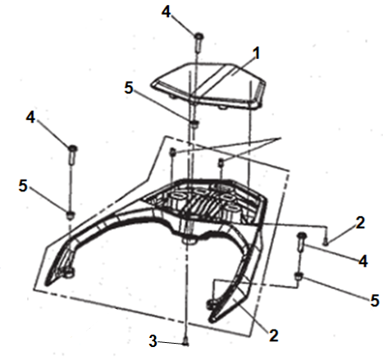 F16 PORTBAGAJ ARKA TASIYICI