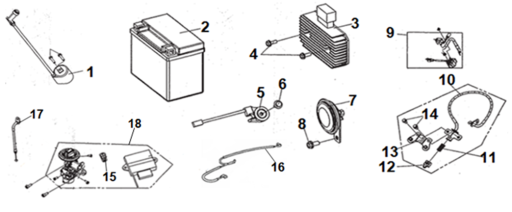 F23 ELEKTRIK SISTEM PARCALARI