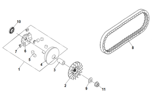 E09 VARYATOR ON & KAYIS GRUBU