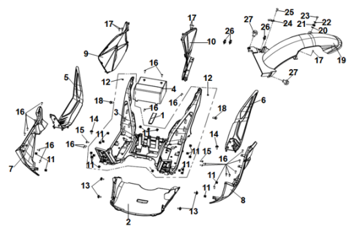 F04 ZEMIN & AYAK BASMA ALT YAN MARSBIYEL
