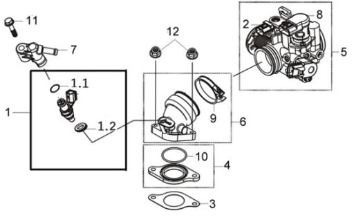 E04 INJEKTOR(ENJEKSION)&GIRIS BORU