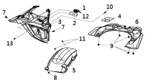 F14 CAMURLUK ARKA&KUYRUK