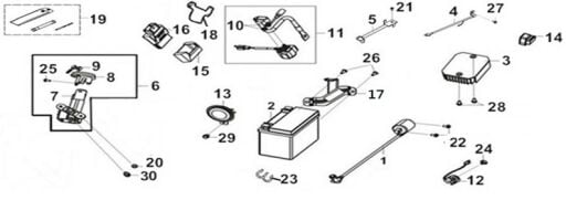 F26 AKU&ELEKTRIK SISTEM PARCALARI