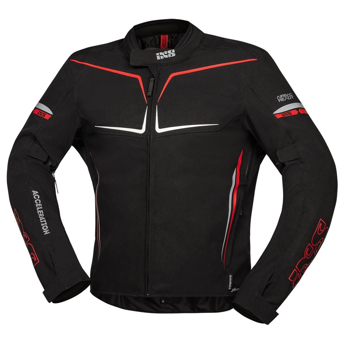 IXS TS-Pro ST+ Spor Motosiklet Montu Siyah / Kırmızı - L