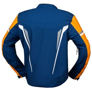 IXS TS-Pro ST+ Spor Motosiklet Montu Lacivert / Turuncu - 2XL
