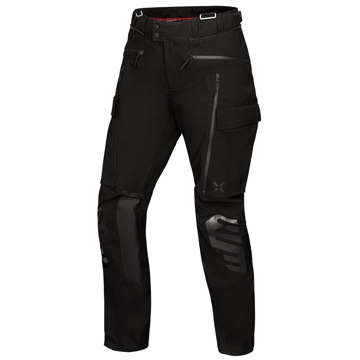 IXS Venture-STX 1.0 Su Geçirmez Motosiklet Pantolonu Siyah - 3XL - Kadın