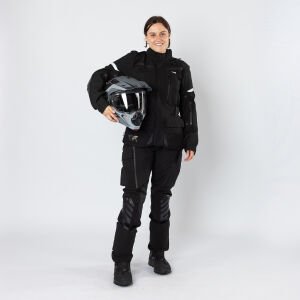 IXS Venture-STX 1.0 Su Geçirmez Motosiklet Pantolonu Siyah - 5XL - Kadın