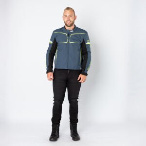 IXS TS-Pro ST+ Spor Motosiklet Montu Mavi / Sarı - L
