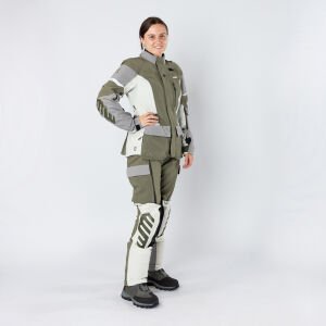 IXS Venture-STX 1.0 Su Geçirmez Motosiklet Pantolonu Haki - M - Kadın