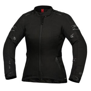 IXS Lane-ST Su Geçirmez Kadın Motosiklet Montu Siyah - 3XL