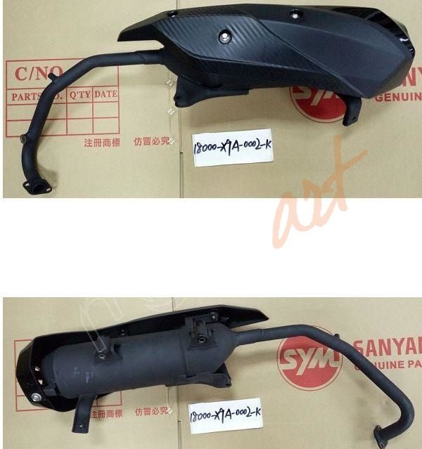 SYM JET 14 200 EGZOZ KOMPLE KOMPLE SET