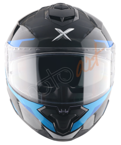 Axor Brutale Kryptic Kask Black Blue - Pinlock Dahil