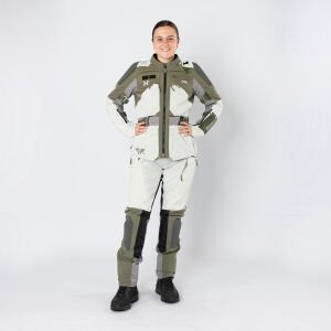 IXS Venture-Air 1.0 Motosiklet Montu Haki - 5XL - Kadın