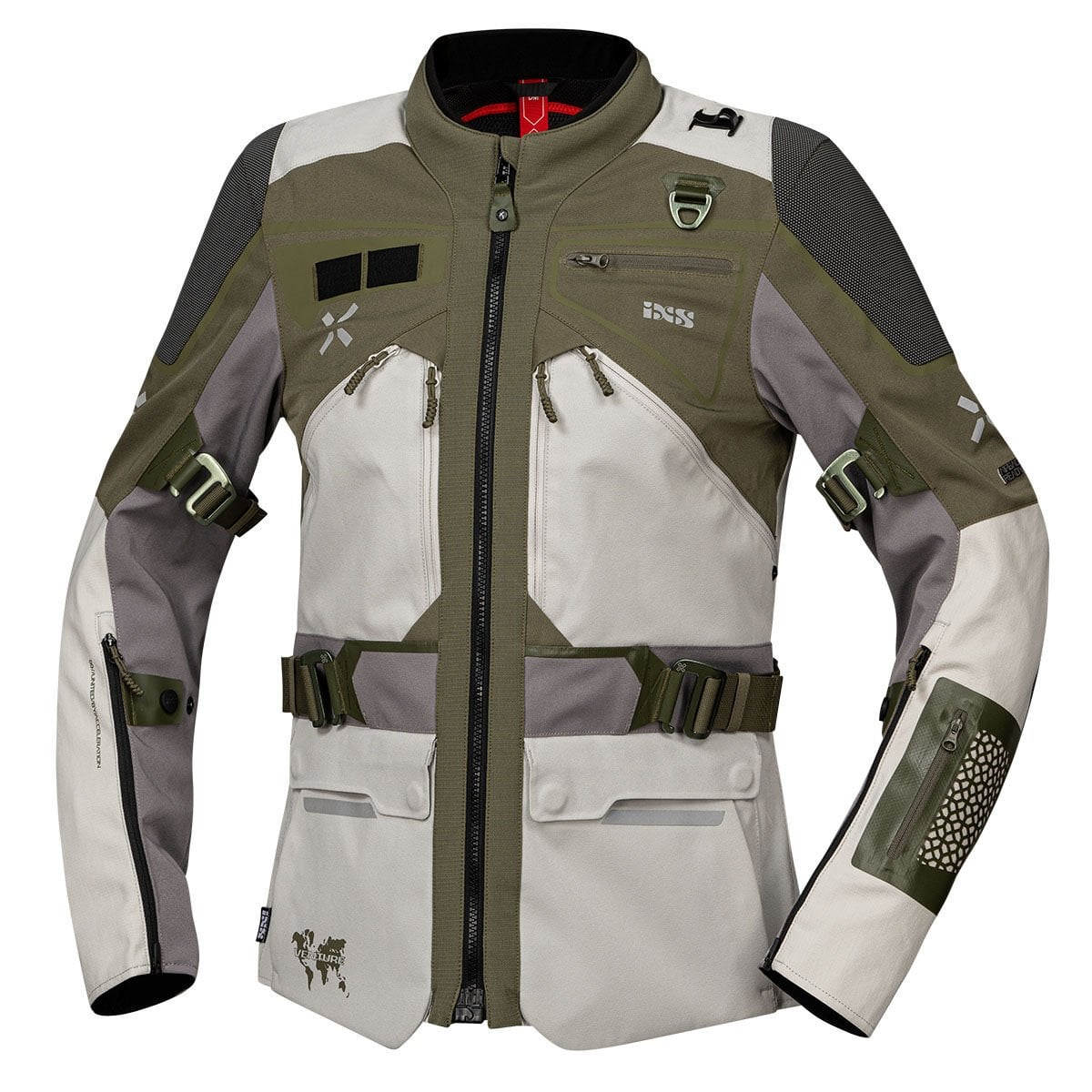 IXS Venture-Air 1.0 Motosiklet Montu Haki - S - Kadın