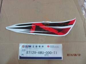 SYM R.BODY COVER STRIPE B (CROX 125 )