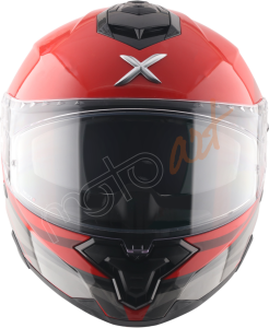 Axor Brutale Surges Kask Black Red - Pinlock Dahil