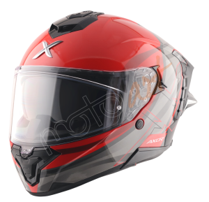 Axor Brutale Surges Kask Black Red - Pinlock Dahil