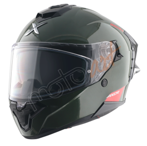 Axor Brutale SC Kask Battle Green - Pinlock Dahil