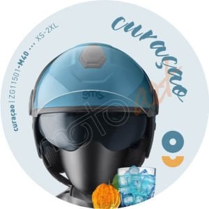 GMS GELATO KASK - CURACAO / KARAYİP MAVİSİ