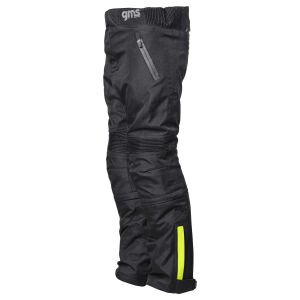 Gms Highway WP Su Geçirmez Çocuk Motosiklet Pantolonu Siyah / Sarı - 140