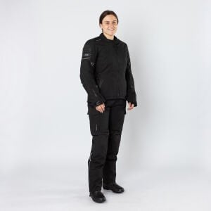 IXS Space-ST+ Su Geçirmez Motosiklet Pantolonu Siyah - L Uzun Paça - Kadın