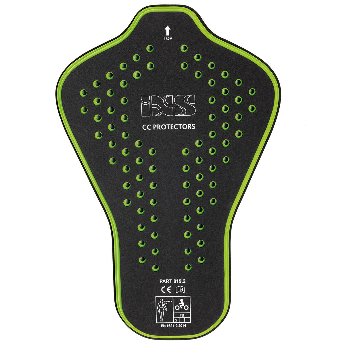 IXS Multilayer Sırt Koruma Level 2 Siyah - L