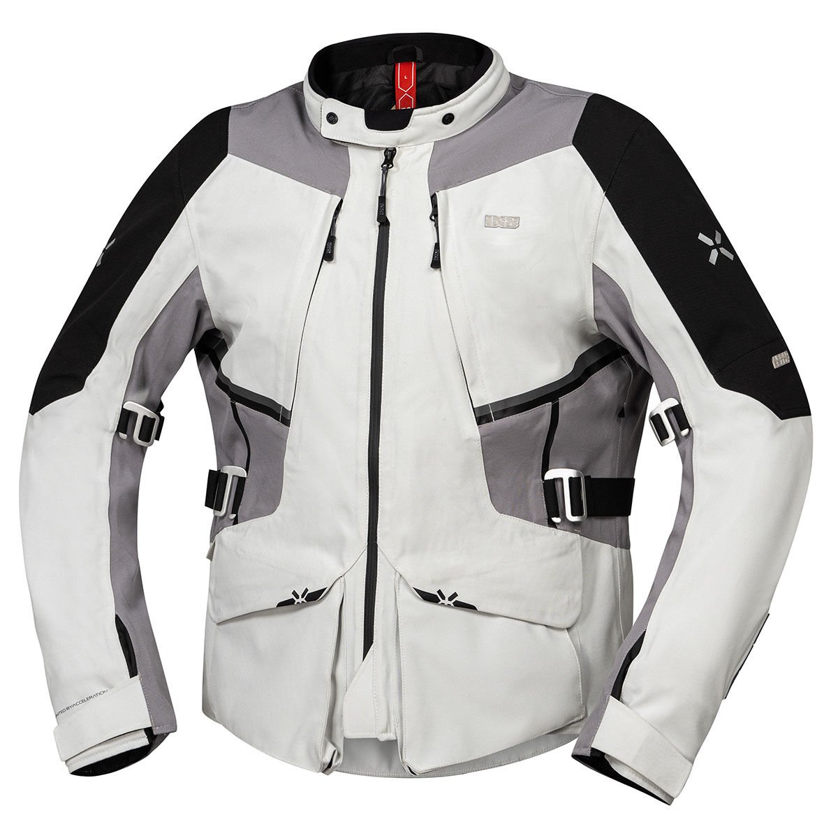 IXS Tourster-STX 1.0 Su Geçirmez Motosiklet Montu Gri - Uzun L - Erkek