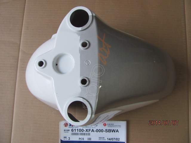 SYM FIDDLE 3 200-125 ÖN ÇAMURLUK GUMUS BEYAZ GRİ BEYAZ