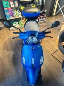 SYM ORJİNAL ÇANTA  MAT MAVİ FIDDLE IV TOPCASE 40 LT