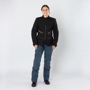 IXS Tourster-STX 1.0 Su Geçirmez Motosiklet Montu Siyah - 4XL - Kadın