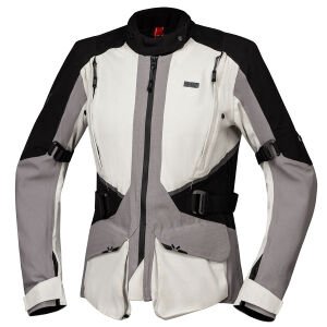 IXS Tourster-STX 1.0 Su Geçirmez Motosiklet Montu Gri - Kısa 4XL - Kadın