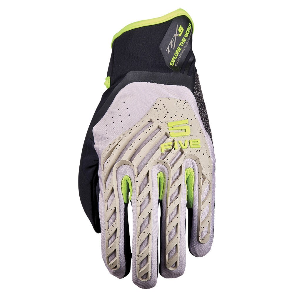Five TFX5 Motosiklet Eldiveni Bej / Sarı - XL / 11