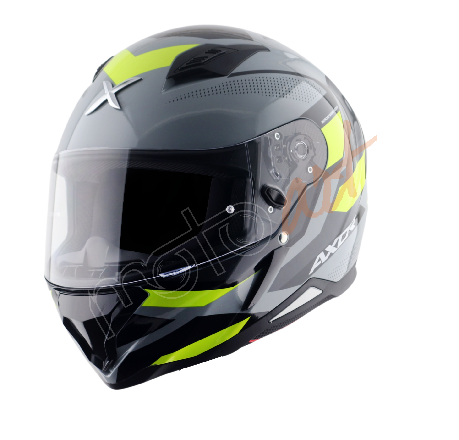 Axor Hunter Cornet Kask Black Neon Yellow