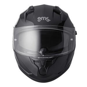 Gms Hexago Kapalı Kask Siyah - XL