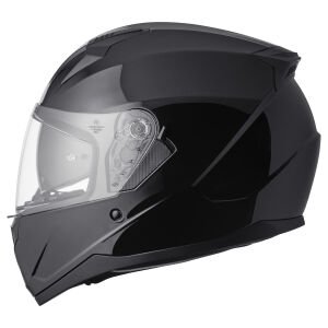 Gms Hexago Kapalı Kask Siyah - XL