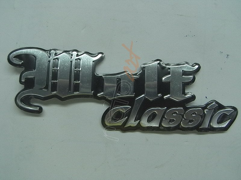 SYM SOL YAKIT TANKI AMBLEMI  ( XS125K )