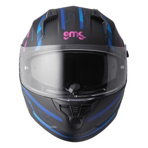 Gms Hexago Kapalı Kask Mat Grafik - L