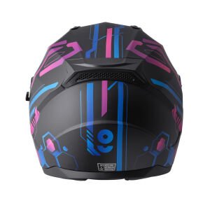 Gms Hexago Kapalı Kask Mat Grafik - XL