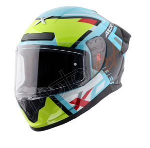 Axor Saber X Sports Kask Black Neon Yellow