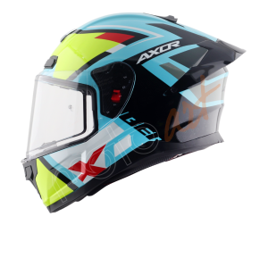 Axor Saber X Sports Kask Black Neon Yellow