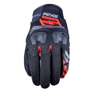 Five TFX4 Motosiklet Eldiveni Siyah / Kırmızı - 3XL / 13