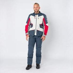 IXS Tourster-STX 1.0 Su Geçirmez Motosiklet Pantolonu Mavi - 2XL Kısa Paça - Erkek